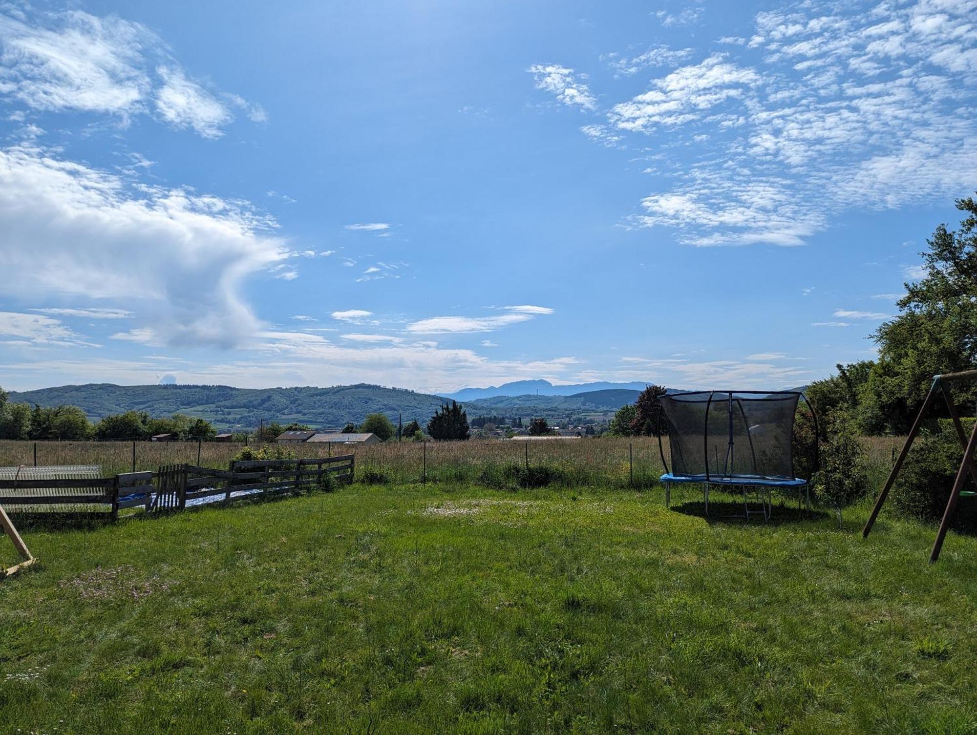 Yourte Atypique Entre Lyon Et Grenoble ! Vue Sur Les Montagnes. Nohant-en-Gracay Экстерьер фото